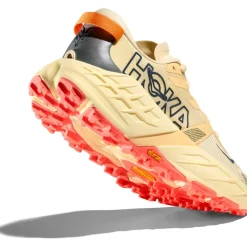 Hoka Speedgoat 7 Hardloopschoenen Vrouwen - vintage yellow / neon flame