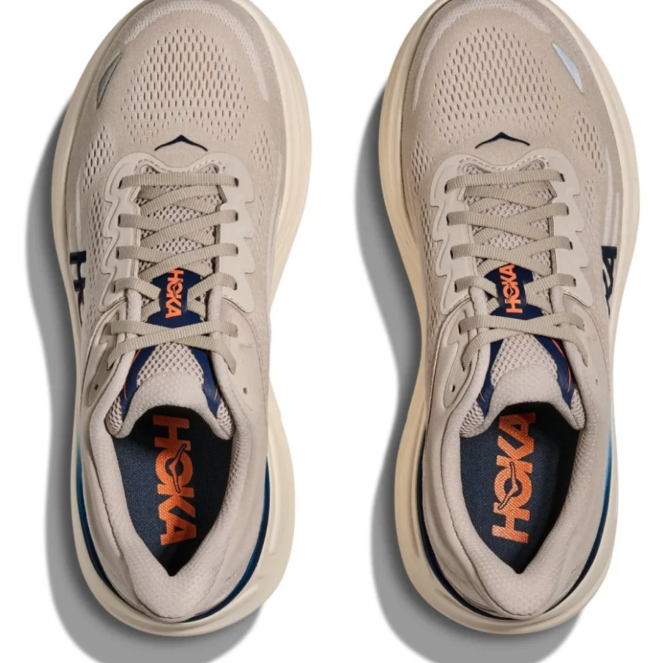 Hardloopschoenen Voor Op De Weg|Hardloopschoenen Heren < Hoka Bondi 9 Hardloopschoenen Heren - stucco / grout