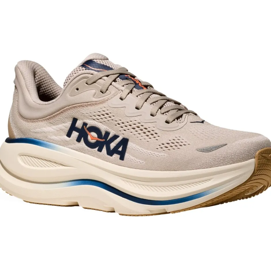 Hardloopschoenen Voor Op De Weg|Hardloopschoenen Heren < Hoka Bondi 9 Hardloopschoenen Heren - stucco / grout