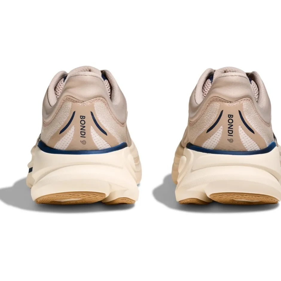 Hardloopschoenen Voor Op De Weg|Hardloopschoenen Heren < Hoka Bondi 9 Hardloopschoenen Heren - stucco / grout