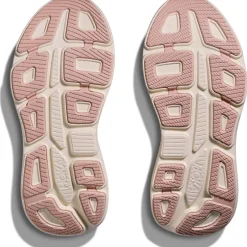 Hoka Bondi 9 Hardloopschoenen Dames - oat milk / rose gold