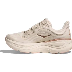 Hoka Bondi 9 Hardloopschoenen Dames - oat milk / rose gold