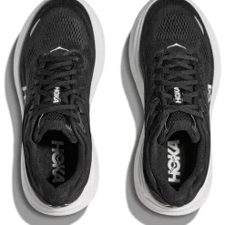 Hoka Bondi 9 Hardloopschoenen Dames - zwart / wit