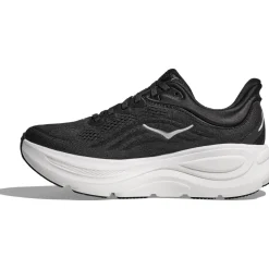 Hoka Bondi 9 Hardloopschoenen Dames - zwart / wit