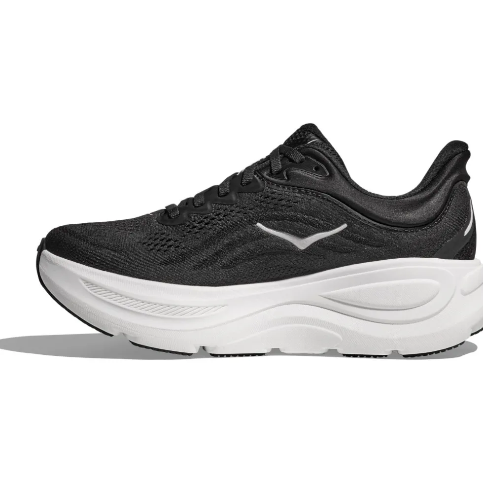 Hoka Bondi 9 Hardloopschoenen Dames - zwart / wit