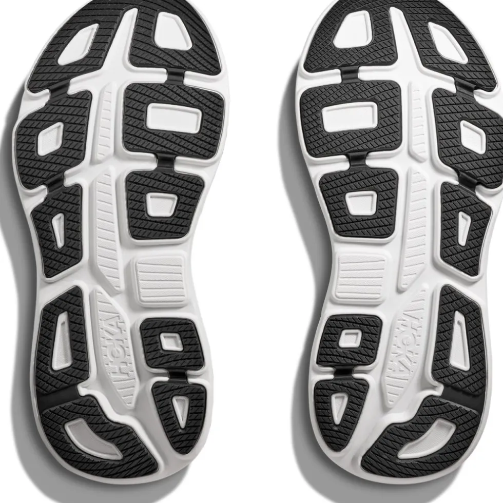 Hoka Bondi 9 Hardloopschoenen Dames - zwart / wit
