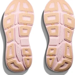 Hoka Bondi 9 Hardloopschoenen Dames - lilac cream / tangerine glow
