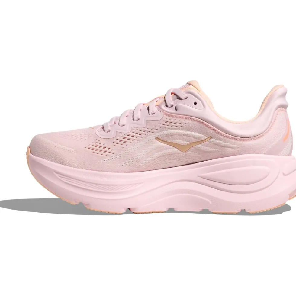 Hoka Bondi 9 Hardloopschoenen Dames - lilac cream / tangerine glow