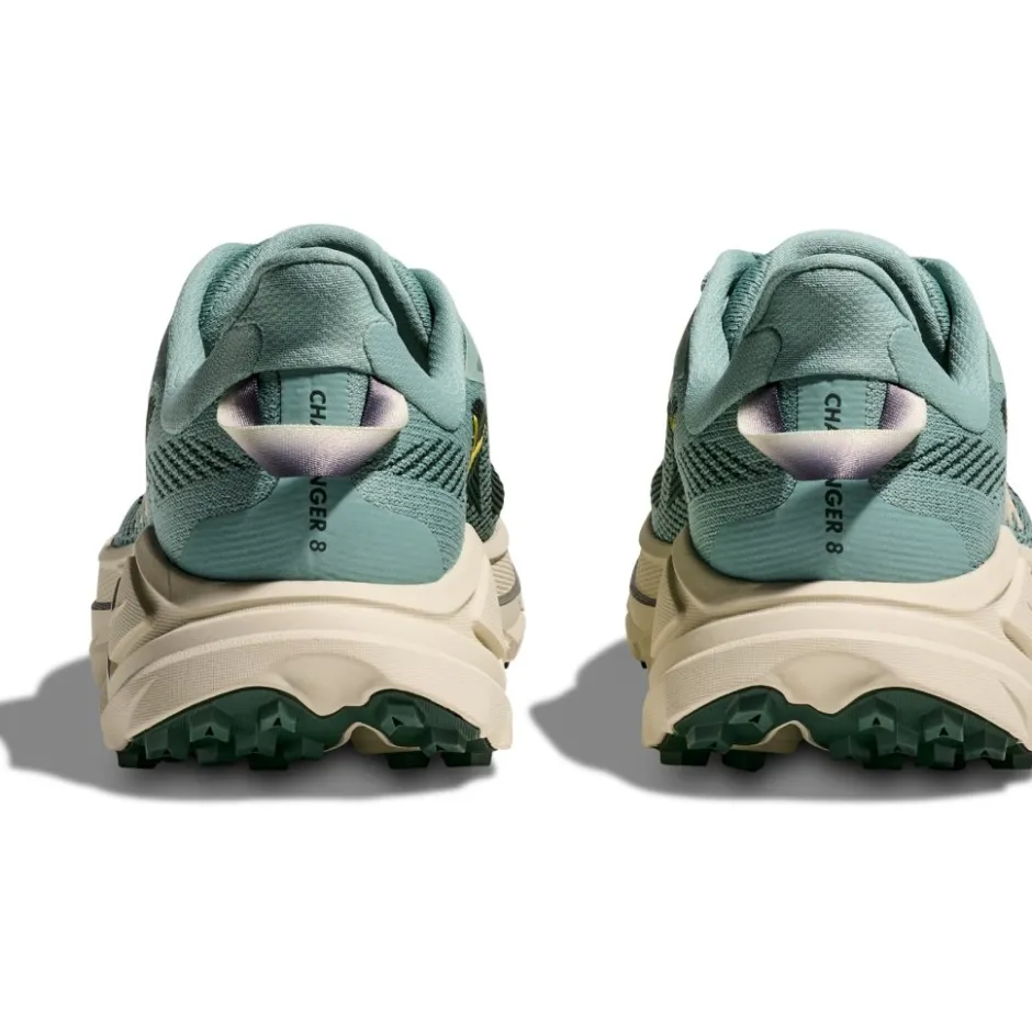 Schoenen|Trailrunning Schoenen < Hoka Challenger 8 Hardloopschoenen Heren - jade / truffle salt