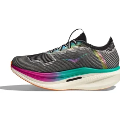 Hoka Cielo X 1 Hardloopschoenen Unisex - zwart / electric aqua