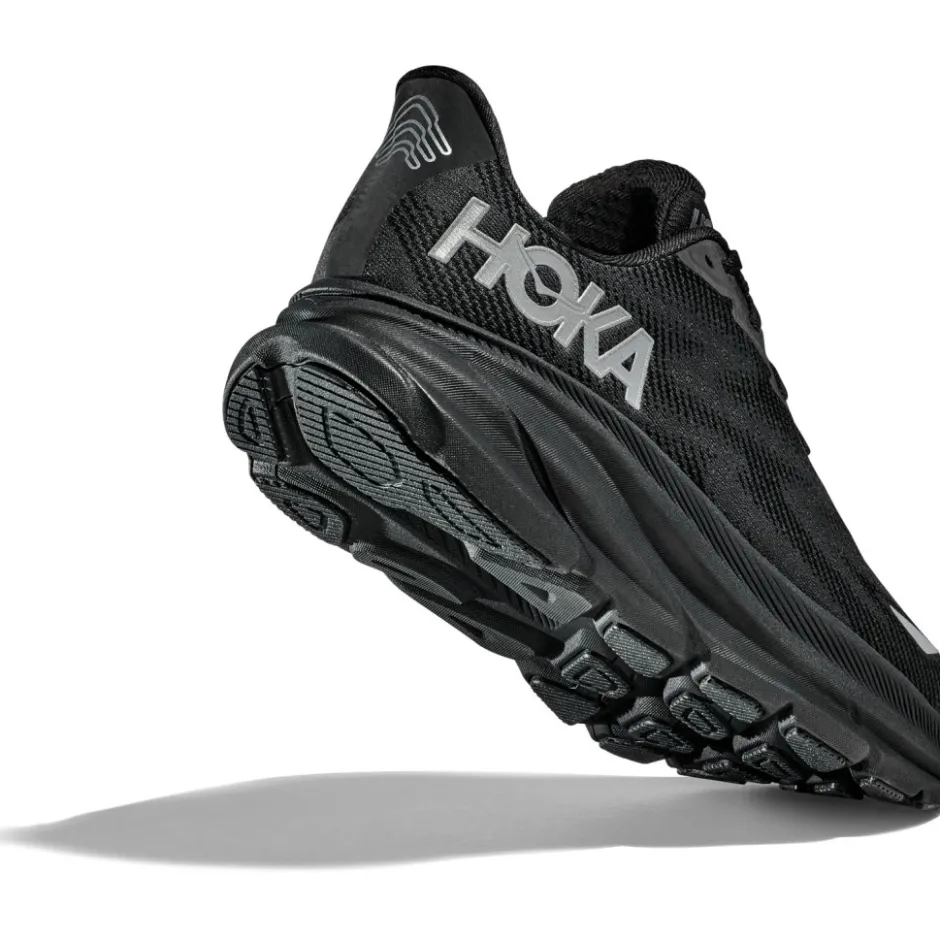 Hardloopschoenen Voor Op De Weg|Hardloopschoenen Heren < Hoka Clifton 9 GTX Hardloopschoenen Heren - zwart / zwart
