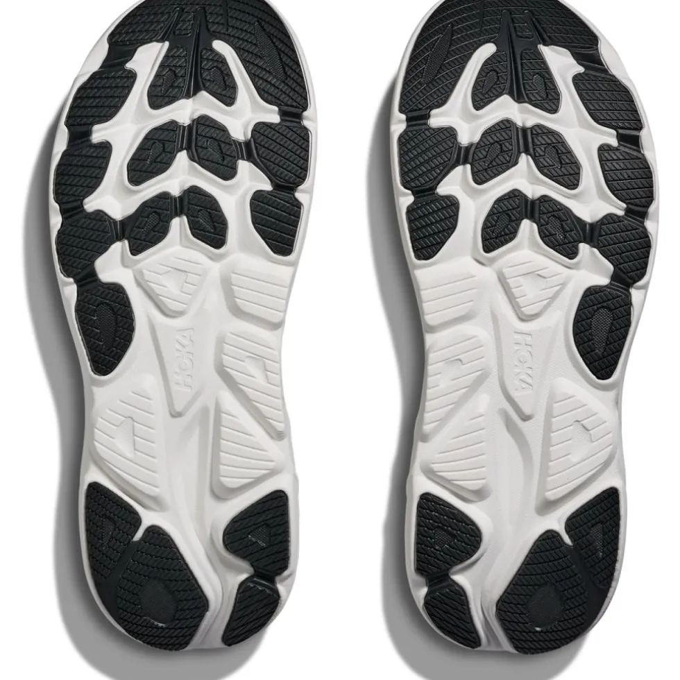 Hoka Clifton 10 Hardloopschoenen Heren - sage / neon flame