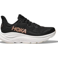 Hardloopschoenen Voor Op De Weg|Schoenen < Hoka Clifton 10 Hardloopschoenen Dames - zwart / rose gold