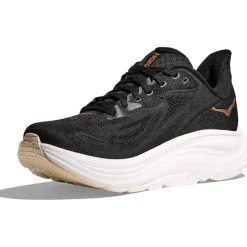 Hardloopschoenen Voor Op De Weg|Schoenen < Hoka Clifton 10 Hardloopschoenen Dames - zwart / rose gold