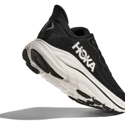Hoka Clifton 10 Hardloopschoenen Heren - zwart / wit
