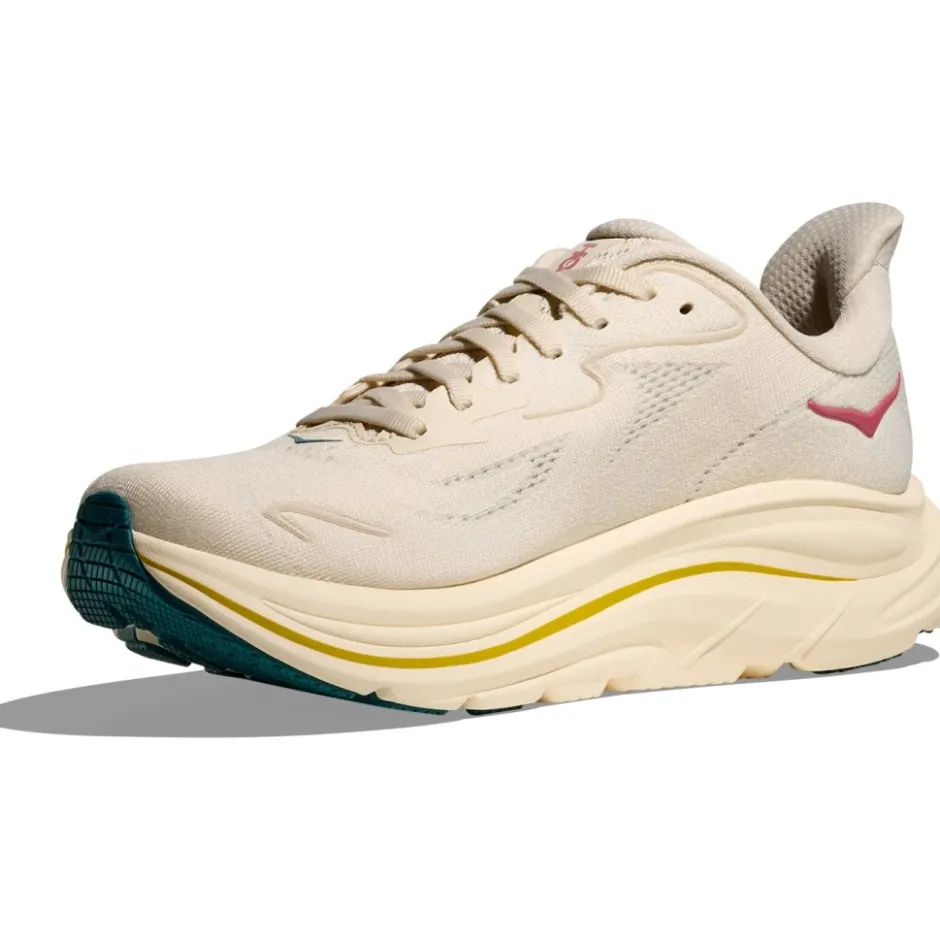 Hardloopschoenen Voor Op De Weg|Schoenen < Hoka Clifton 10 Hardloopschoenen Dames - birch / alabaster