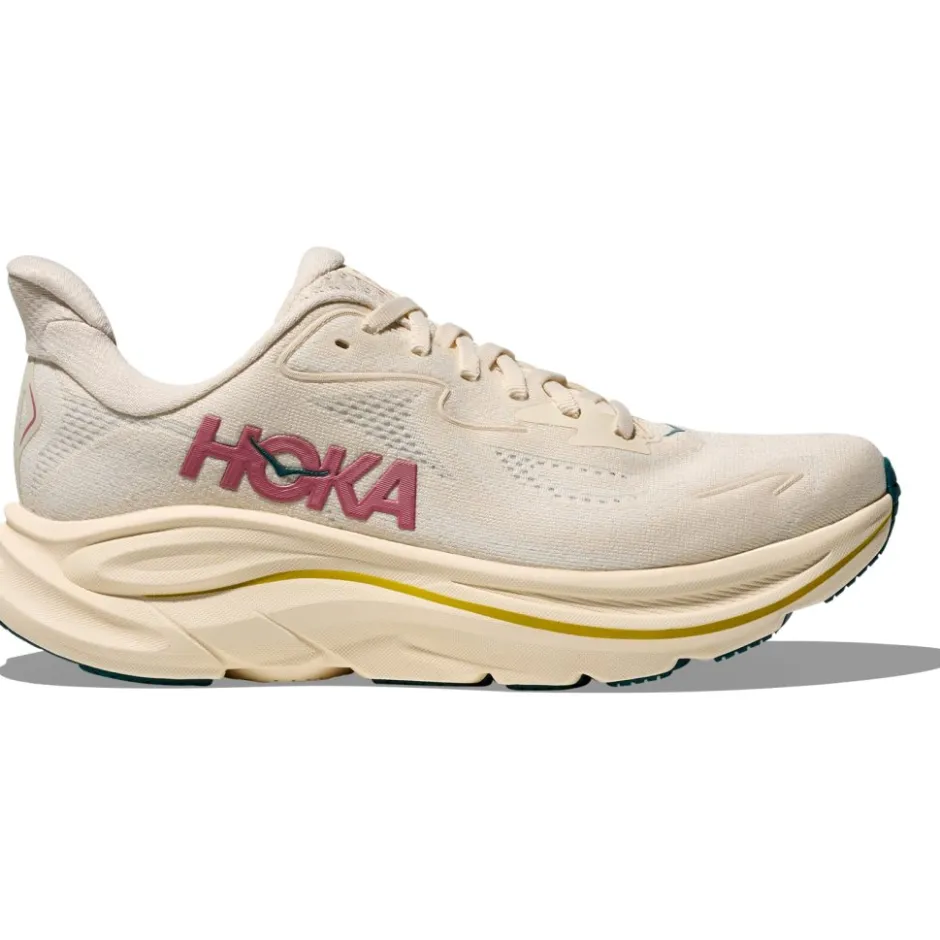 Hardloopschoenen Voor Op De Weg|Schoenen < Hoka Clifton 10 Hardloopschoenen Dames - birch / alabaster