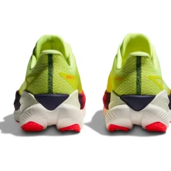 Hoka Mach X 3 Hardloopschoenen Heren - neon yuzu / squid ink