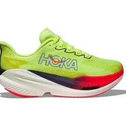 Hoka Mach X 3 Hardloopschoenen Dames - neon yuzu / squid ink