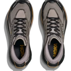 Hoka Mafate 5 Hardloopschoenen Heren - cement / zwart