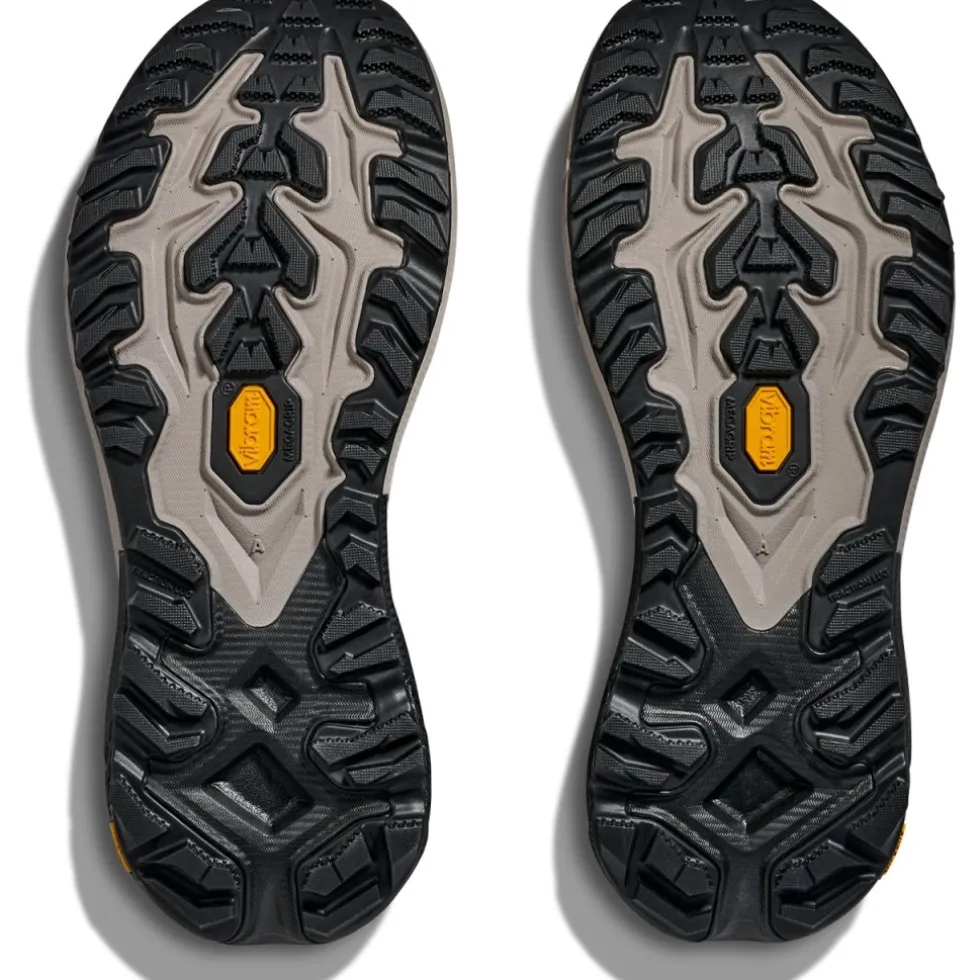 Hoka Mafate 5 Hardloopschoenen Heren - cement / zwart