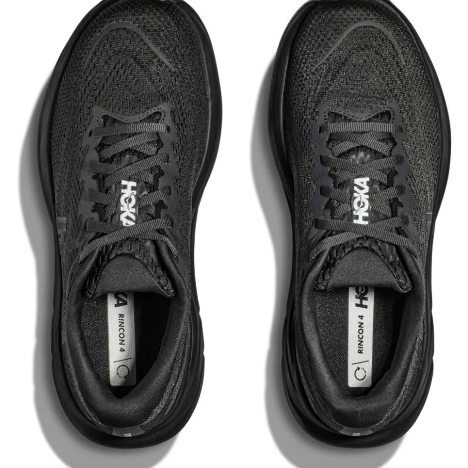 Hardloopschoenen Voor Op De Weg|Hardloopschoenen Heren < Hoka Rincon 4 Hardloopschoenen Heren - zwart / zwart