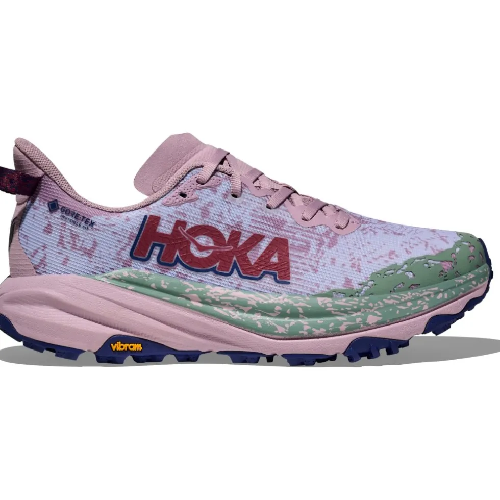 Hoka Speedgoat 6 GTX Hardloopschoenen Dames - fragrant lilac / ambient blue