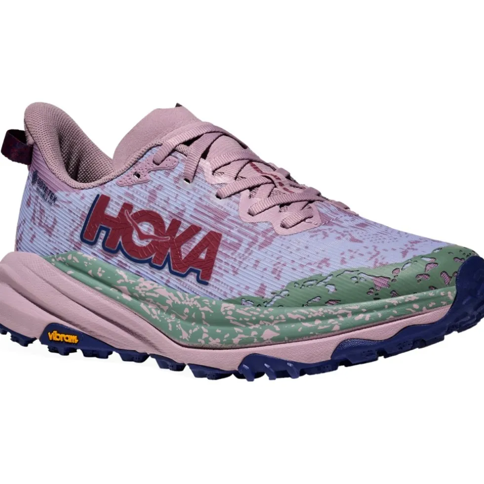 Hoka Speedgoat 6 GTX Hardloopschoenen Dames - fragrant lilac / ambient blue