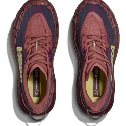 Hoka Speedgoat 6 Hardloopschoenen Dames - rouge / black cherry