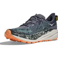 Hardloopschoenen Dames|Schoenen < Hoka Speedgoat 6 Hardloopschoenen Dames - grey skies / cosmic grey