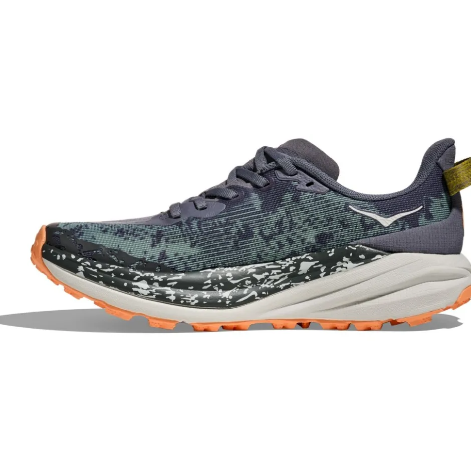 Hardloopschoenen Dames|Schoenen < Hoka Speedgoat 6 Hardloopschoenen Dames - grey skies / cosmic grey