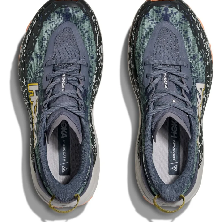 Hardloopschoenen Dames|Schoenen < Hoka Speedgoat 6 Hardloopschoenen Dames - grey skies / cosmic grey