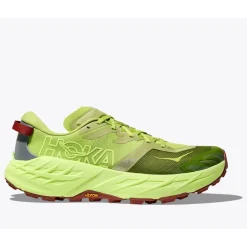 Hardloopschoenen Heren|Trailrunning Schoenen < Hoka Speedgoat 7 Hardloopschoenen Heren - kiwi / neon yuzu