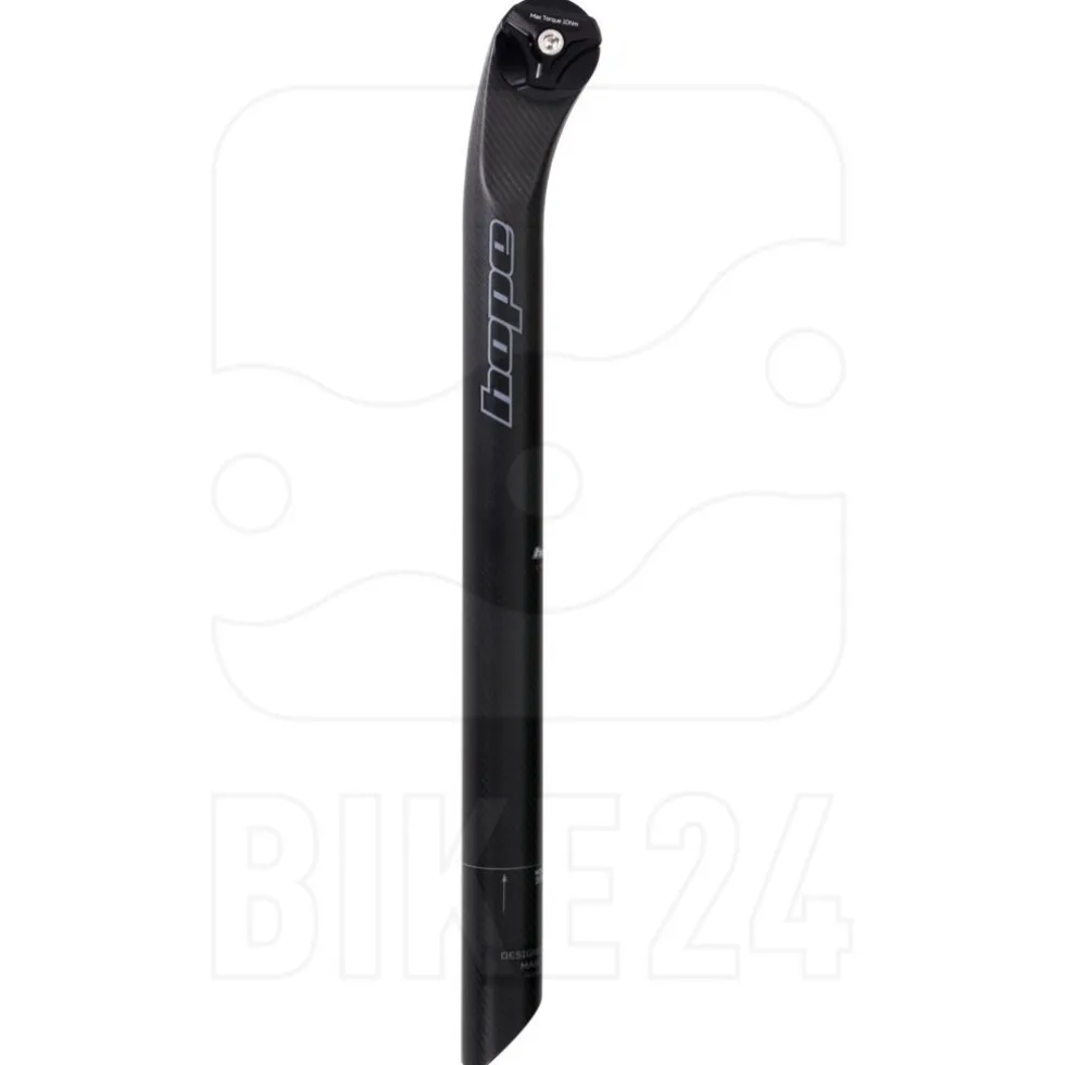 Hope Carbon Zadelpen - zwart