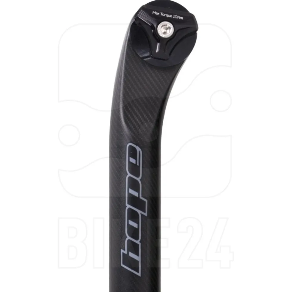 Hope Carbon Zadelpen - zwart