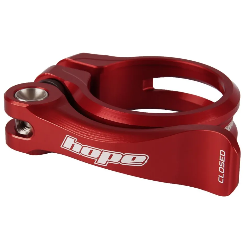 Zadelpenklemmen < Hope Zadelpenklem - Snelspanner - rood