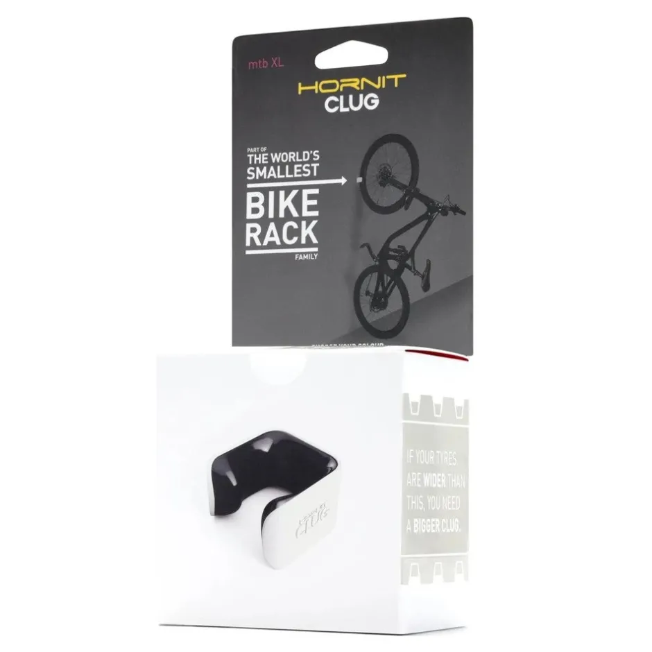 Muurbeugels < Hornit CLUG MTB XL Muurbeugel (58-69mm / 2.3-2.7") - wit-zwart