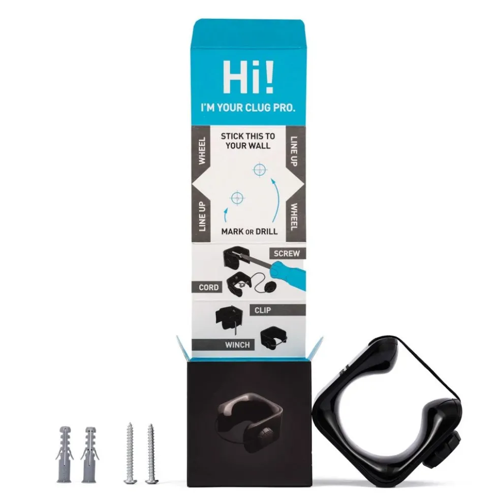 Hornit CLUG PRO MTB Muurbeugel (44-57mm / 1.75-2.25") - zwart