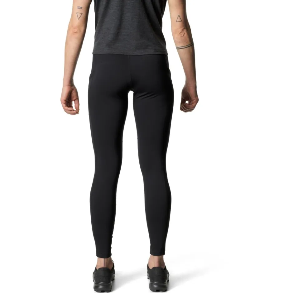 Broeken & Rokken|Broeken < Houdini Adventure Tight Dame - True Black