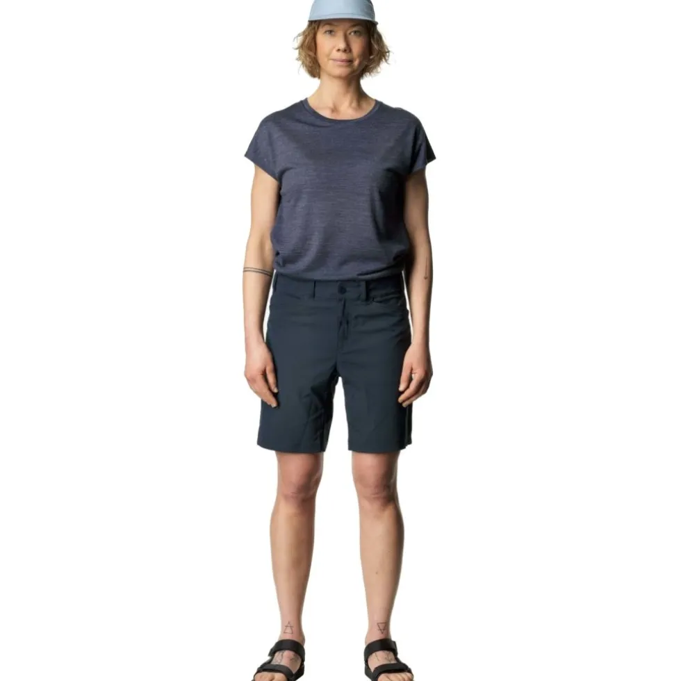 Houdini Dock Short Dames - Blue Illusion