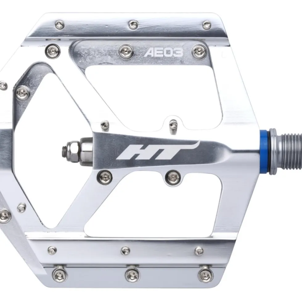 HT AE03 EVO+ Platformpedalen Aluminium - silver