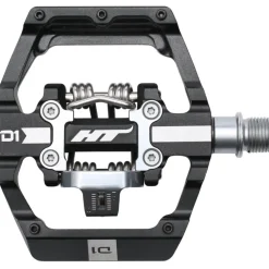 HT D1 DUO Klikpedalen / Platformpedalen - zwart