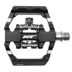 HT D1 DUO Klikpedalen / Platformpedalen - zwart
