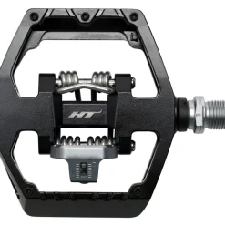 Klikpedalen|Combi Pedalen < HT Components HT GD1 Duo Klikpedalen / Platformpedalen - zwart