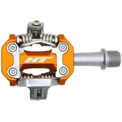 Klikpedalen < HT Components HT M2 Leopard-M Klikpedalen - oranje