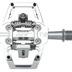 HT T2 Klikpedalen - zilver