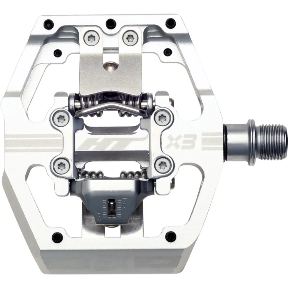 HT X3 Klikpedalen - zilver
