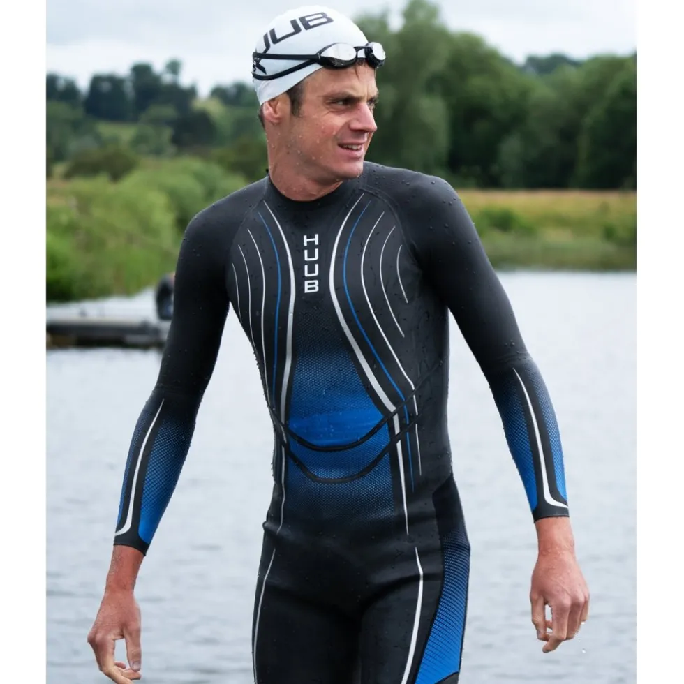HUUB Design Agilis II Wetsuit Heren - metallic blue