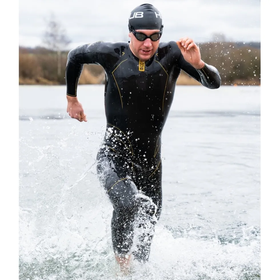 HUUB Design Alchemy 3:5 Wetsuit - zwart/grijs/goud