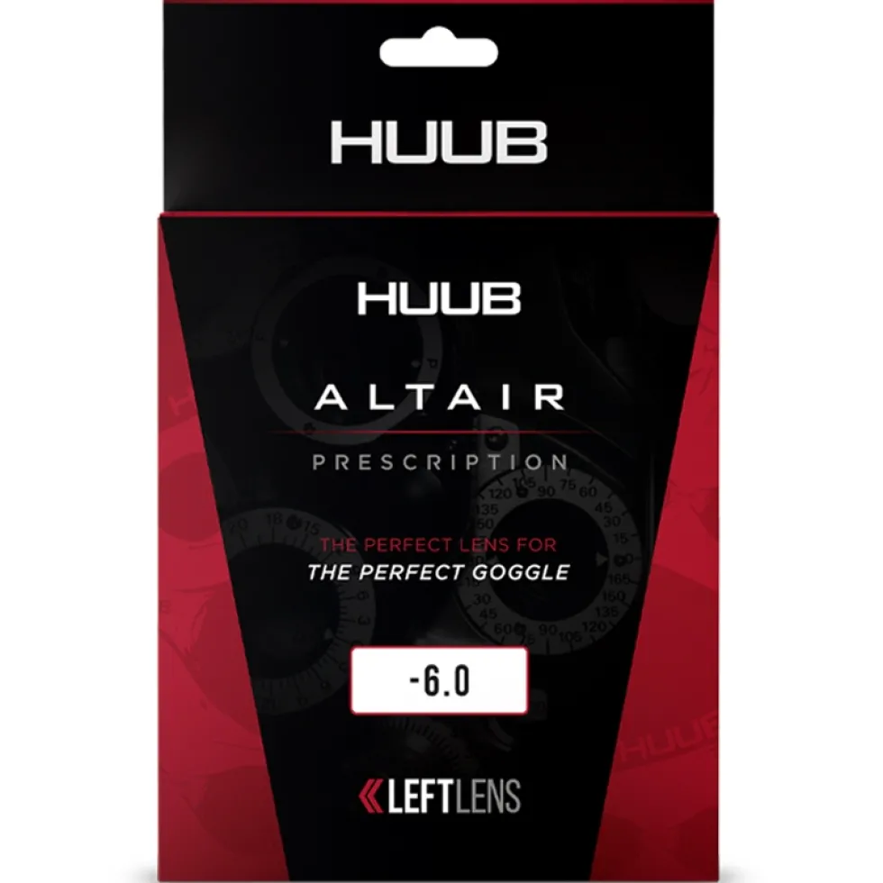 HUUB Design Altair Prescription Lens - Left Eye - red